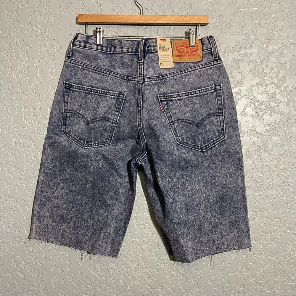 Levi's Loose Straight-Denim Shorts